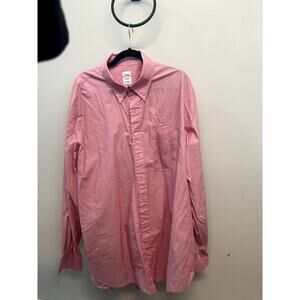 Brooks Brothers Salmon/Pink Button Down Shirt 2XLT